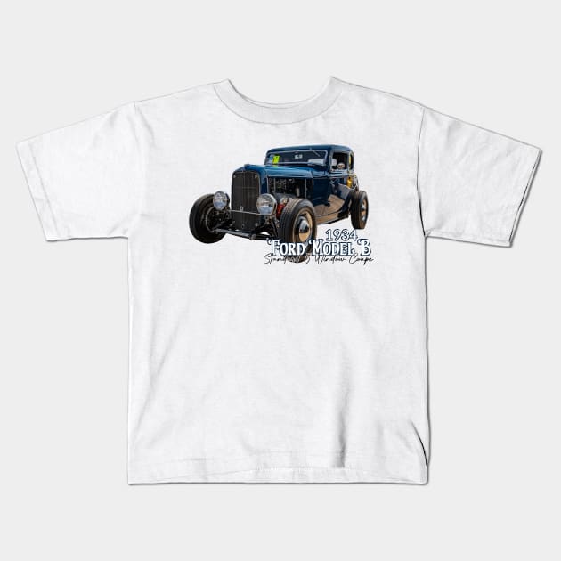 1932 Ford Model B Standard 5 Window Coupe Kids T-Shirt by Gestalt Imagery